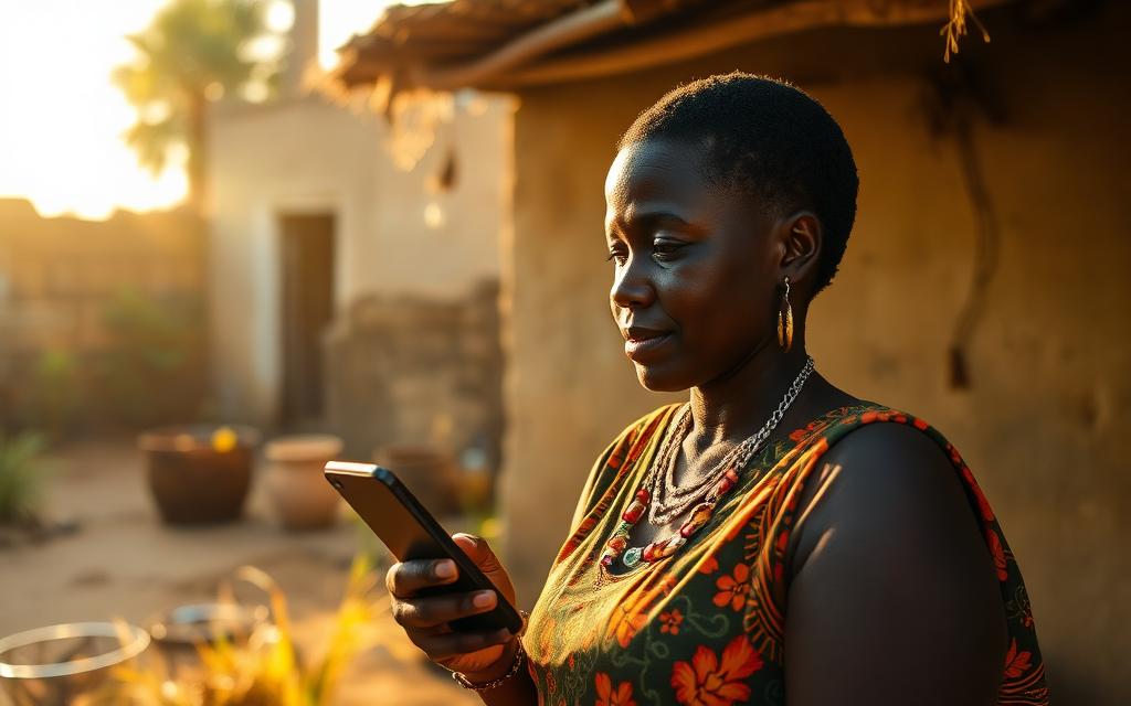 Productrice envoyant un message vocal à ROSA